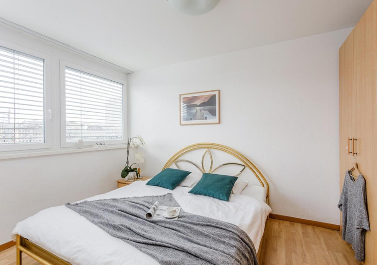 Swiss Star Tower - Self Check-In Apartment Zurich Luaran gambar